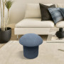 POUF FUNGO CONTENITORE CELESTE