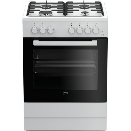 BEKO FSE62110DW - CUCINA A GAS 4 FUOCHI BIANCA