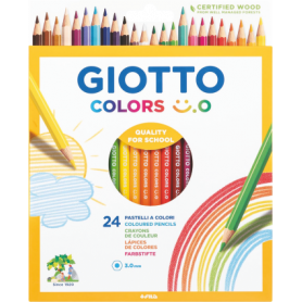 GIOTTO - PASTELLI 24 COLORI