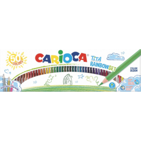 CARIOCA - PASTELLI TITA RAINBOW 50PZ