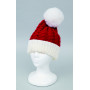 CAPPELLO LANA ROSSO