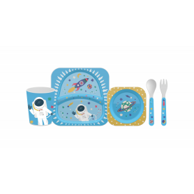 PICCOLINO BABY - SET PAPPA IN PLASTICA FANTASIE VARIE