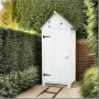 FORESTA ARM0805W - ARMADIO DA GIARDINO BIANCO