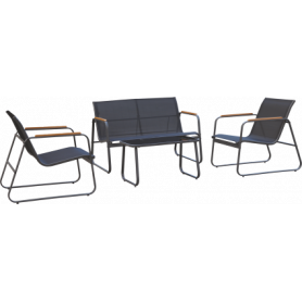 SET SALOTTINO SOFA DA ESTERNO 4PZ
