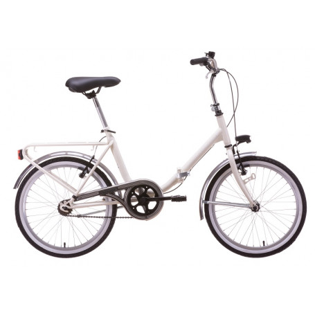 DENVER BIKE - BICICLETTA PIEGHEVOLE 20'' PANNA