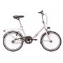 DENVER BIKE - BICICLETTA PIEGHEVOLE 20'' PANNA