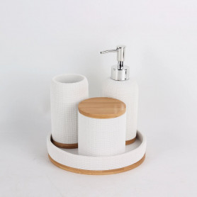MD CASA - SET BAGNO 4 PEZZI