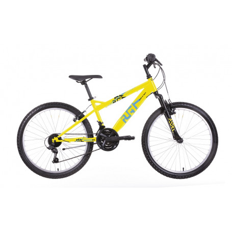 DENVER BIKE - BICICLETTA MTB UNISEX FRONT SUSP 24''