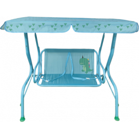 DONDOLO BABY AZZURRO 115X75X110CM