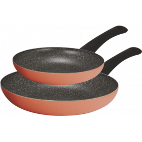 SET 2 PADELLE 24/28CM