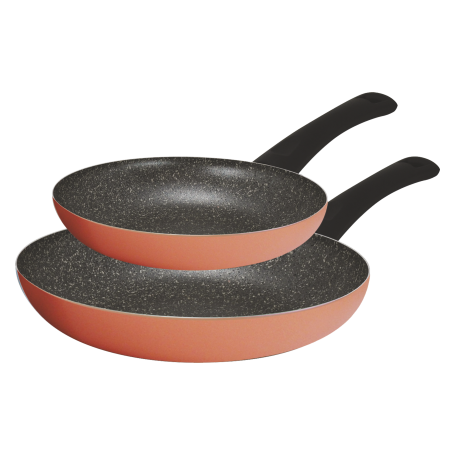 SET 2 PADELLE 24/28CM