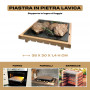 MOTTINOX - PIETRA LAVICA CON SUPPORTO IN LEGNO